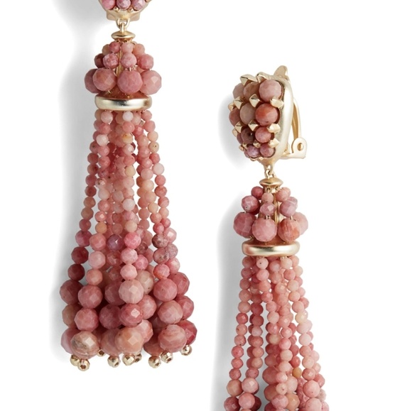 Kendra Scott- Cecily Pink Rhodonite Earrings - Picture 5 of 9